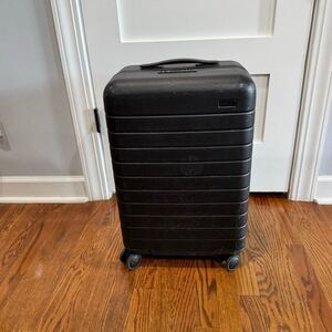 AWAY Black Hardshell Carry On 22” Luggage.